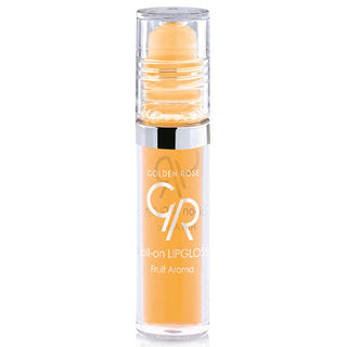 Golden Rose Fruit Aroma Roll On Lipgloss Banana - Moisturizing, Shiny, Banana Flavored Lip Gloss Golden Rose Banana Lipgloss - Moisturizing & Shiny fruit aroma lipgloss, moisturizing lip care, shiny lip gloss, roll-on lipgloss, banana flavored lipgloss, lip care, cosmetics, lipgloss, fruity flavor, lip moisturizer, shiny lips, banana lipgloss, Golden Rose