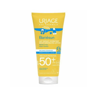 Uriage Bariesun: Kids SPF50+ Sunscreen Lotion - UVA/UVB Protection, Gentle, Non-Comedogenic Formula for Sensitive Baby &
