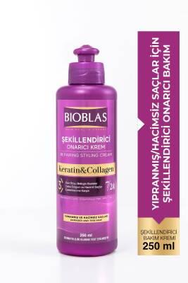 Bioblas Repair & Styling Hair Cream: Restore, Strengthen, and Shine Ð Leave-In Treatment for Damaged Hair & Breakage Pre
