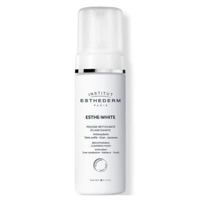 Institut Esthederm Esthe White Cleansing Foam: Gentle Brightening Face Wash for Dark Spot Prevention & Anti-Aging | Radi