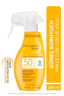 Bioderma Photoderm SPF50+ Sunscreen Spray 300ml - Water Resistant, Non-Greasy, Fragrance-Free Bioderma SPF50+ Sunscreen Spray - Water Resistant & Non-Greasy SPF50+ Sunscreen Spray, Family Sunscreen, Water Resistant Sunscreen, Non-Greasy Sunscreen, Fragrance-Free Sunscreen, Sunscreen for Sensitive Skin, Sunscreen for Children, Outdoor Sunscreen, Sports Sunscreen, Bioderma Photoderm