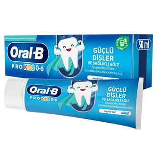 oral-b pro kids toothpaste 50 ml strong teeth, children's toothpaste bubble mint flavor, oral-b toothpaste for ages 0-6 Oral-B Pro Kids Toothpaste 50 ml - Strong Teeth Formula for Children | Fun Mint Flavor Oral-B Pro Kids Toothpaste 50 ml for Strong Teeth oral-b, kids-toothpaste, strong-teeth, childrens-care, bubble-mint-flavor, tooth-care, parents, healthy-smile, toothpaste, ai-generated