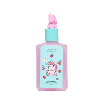 Soda Unicorn Berry Coctail Shower Gel 240 ml - Unicorn Themed Shower Product