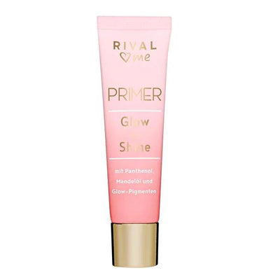 Rival Loves Me Primer Glow&Shine Makeup Primer - Dermatologically Tested, Hydrating, 1.01 fl oz