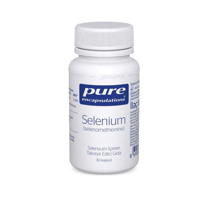 Pure Selenium 200 mcg Dietary Supplement Capsules - Supports Immune Function & Antioxidant Health