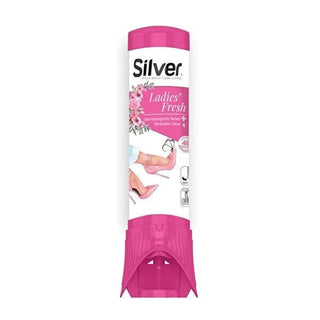 Silver Shoe Deodorant - Antibacterial Shoe Spray for Long-Lasting Freshness, 100ml Silver Shoe Deodorant Spray - 48hr Freshness shoe deodorant, foot odor eliminator, antibacterial shoe spray, long-lasting freshness, easy shoe care, shoe freshness, odor eliminator, shoe spray, Silver brand, footwear care, personal hygiene, shoe maintenance