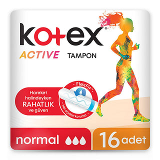 Kotex Active Tampon Normal - Reliable Menstrual Protection for Active Women Kotex Active Tampon Normal - Best for Active Women menstrual hygiene products, tampons for active women, leakage protection during periods, hygienic tampon packaging, easy insertion tampons, Kotex Active Tampon Normal, feminine hygiene products, menstrual protection, women's health, period protection, active lifestyle products, reliable menstrual solutions, comfortable tampons, hygiene essentials, women's hygiene products