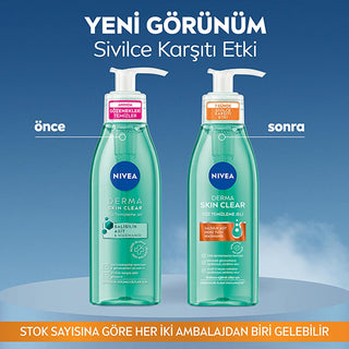 Nivea Derma Skin Clear Acne Face Wash: Deep Cleansing Salicylic Acid & Niacinamide Gel for Blemish & Pore Control, Oily & Acne-Prone Skin Nivea Acne Face Wash: Salicylic Acid Cleanser for Clear Skin acne face wash, salicylic acid cleanser, niacinamide face wash, pore minimizing cleanser, oily skin cleanser, blemish control face wash, deep cleansing face gel, Nivea Derma Skin Clear, blackhead removal cleanser, whitehead removal cleanser, face wash, cleanser, salicylic acid, niacinamide, sea salt, oily skin, 