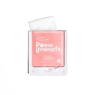 MjCare Pomegranate Face Mask - Natural Ingredients for Brightening and Nourishment - Single-Use Skincare MjCare Pomegranate Face Mask - Brightening & Nourishing Skincare face mask, pomegranate extract, single-use skincare, natural ingredients, skincare for brightening, nourishing face mask, hyaluronic acid, allantoin, jojoba seed oil, antioxidants, shea tree extract, brightening skincare, skincare for all skin types, convenient skincare