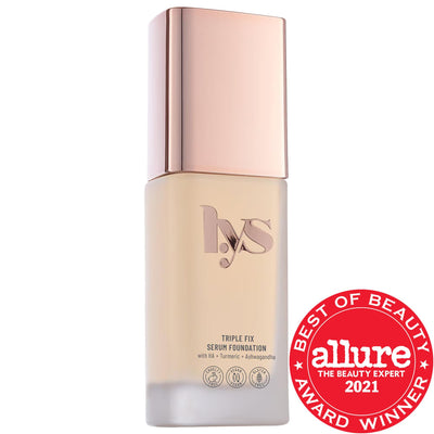 WOW Skincare Triple Fix Serum Foundation - Vegan, Cruelty-Free Serum Foundation for Natural, Buildable Coverage