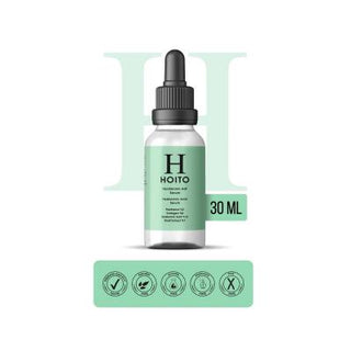 hoito hyaluronic acid serum 30ml bottle, hydrating serum for dry skin, anti-wrinkle hyaluronic acid serum Hoito Hyaluronic Acid Serum - Hydrating Solution | 30 ml Hoito Hyaluronic Acid Serum - Moisturizing Formula hoito, hyaluronic-acid-serum, hydrating-serum, skincare, dry-skin, anti-aging, serum, moisturizer, ai-generated, beauty