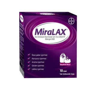 MiraLAX Laxative Powder - Relief for Children and Adults, 10 Sachets MiraLAX Laxative Powder - Relief for Children and Adults MiraLAX, Laxative Powder, Macrogol 3350, Constipation Relief, Oral Solution Powder, Family Health, Digestive Health, Pharmaceutical, Healthcare
