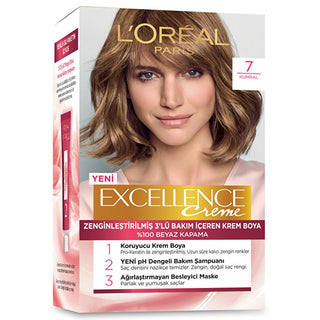 Loreal Paris Excellence Creme Hair Dye - 100% Gray Coverage, Permanent Hair Color Loreal Paris Excellence Creme Hair Dye - 100% Gray Coverage hair dye, Loreal Paris Excellence Creme, permanent hair color, at-home hair coloring, gray hair coverage, hair care, nourishing hair dye, long-lasting hair color, Pro-Keratin, Ceramide-infused mask, pH balanced shampoo