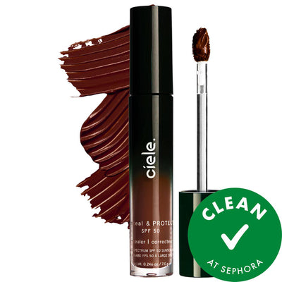 Conceal & PROTECT - Mineral SPF 50+ Spot Concealer for Dark Spots, Gluten-Free, Cruelty-Free - Hydrating Coverage, Natur