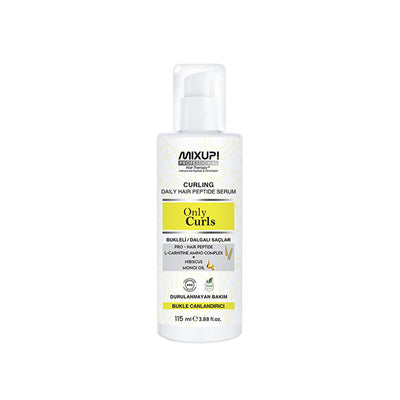 Mixup! Mixup. Only Curls Hair Serum - Nourishing Peptide & L-Carnitine Formula for Curly & Wavy Hair