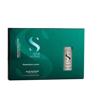 Alfaparf Semi Di Lino Reconstruction Reparative Lotion - 6x13ml - Professional Hair Repair Treatment for Damaged Hair Alfaparf Semi Di Lino Hair Repair Lotion - 6x13ml Hair repair lotion, Alfaparf Semi Di Lino Reconstruction, Reparative hair treatment, Hair reconstruction lotion, Professional hair care products, Damaged hair repair, Hair treatment, Salon-grade hair care, Hair repair treatment, Alfaparf hair products