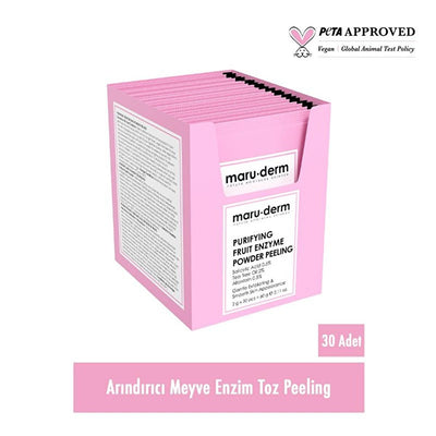 Maruderm Salicylic Acid Facial Exfoliating Powder: Tea Tree Oil Blackhead Prevention, Gentle Pore Cleansing & Skin Sooth