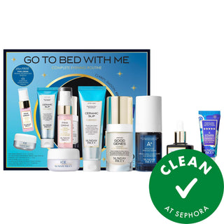 Sunday Riley Go To Bed With Me Anti-Aging Night Skincare Routine Set - Complete 7-Step Evening Skincare Regimen for Smoother, Renewed-Looking Skin Sunday Riley Anti-Aging Night Skincare Set - Smooth, Renewed Skin anti-aging skincare, night skincare routine, retinol skincare, clean beauty products, skincare set, Sunday Riley, retinoid skincare products, skincare for fine lines and wrinkles, skincare routine, evening skincare, skincare regimen, glowing skin, skincare gifts, anti-aging products, skincare essen