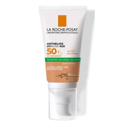 La Roche-Posay Anthelios XL SPF 50 Tinted Sunscreen: Broad Spectrum Protection for Sensitive Skin, Sun Allergy Defense -