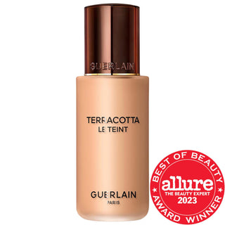 GUERLAIN Terracotta Luminous Matte Foundation: 24H Wear, Medium Coverage, Hydrating Argan Oil - Healthy Glow, Self-Adapting Formula GUERLAIN Terracotta Foundation: Luminous Matte, 24H Wear Terracotta Foundation, Luminous Matte Foundation, Long-Lasting Foundation, Medium Coverage Foundation, Hydrating Foundation, Self-Adapting Foundation, Healthy Glow Foundation, Cruelty-Free Foundation, Argan Oil Foundation, Foundation Makeup, Foundation, Makeup, Face Makeup, Beauty, Cosmetics, Women's Foundation, Radiant F