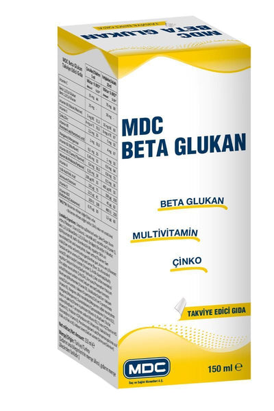 MDC Beta Glukan: 150ml Liquid Immune Support Supplement with Beta Glucan for Enhanced Defense