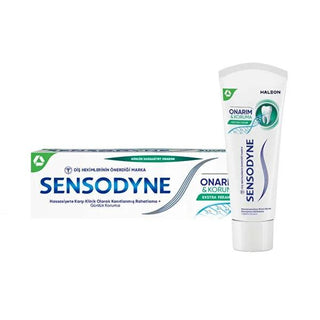 Sensodyne Sensitive Teeth Toothpaste - NovaMin Technology, 75ml - Desensitizing, Mint Flavor Sensodyne Toothpaste for Sensitive Teeth - NovaMin Tech sensitive teeth toothpaste, NovaMin technology toothpaste, desensitizing toothpaste, mint flavor toothpaste, oral care, tooth sensitivity relief, dental hygiene products, sensitive gums toothpaste, toothpaste for sensitive teeth, oral health products