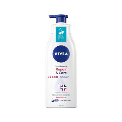 Nivea Repair Body Lotion for Dry Skin - 400ml - Intense Moisture, Dexpanthenol, Fast Absorbing - Relief for Very Dry Ski