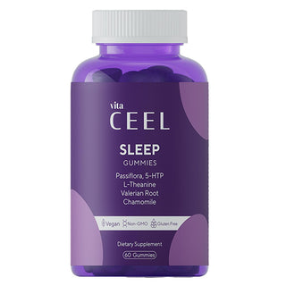 Vita Ceel Vegan Sleep Support Gummies: Natural Herbal Sleep Aid with Passiflora, L-Theanine & Chamomile - Non-Habit Forming, Improve Sleep Quality Vita Ceel Vegan Sleep Gummies: Natural Aid for Restful Sleep Sleep support gummies, Vegan sleep aid, Natural sleep remedy, Passiflora sleep supplement, L-Theanine for sleep, Valerian root sleep aid, Chamomile sleep supplement, Herbal sleep gummies, Non-habit forming sleep aid, Vitamin B6 for sleep, sleep gummies, vegan gummies, sleep supplement, passiflora, l-the