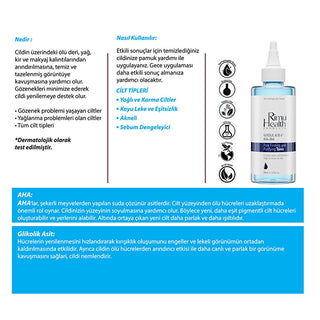 Rimu Health: Glycolic Acid AHA BHA Pore Tightening Toner - Exfoliating Facial Toner for Oily & Acne Prone Skin - Minimizing Enlarged Pores & Renewing Skin Rimu Health Glycolic Acid Toner | Pore Tightening & Exfoliating pore tightening toner, glycolic acid toner, AHA BHA toner, skin clarifying toner, exfoliating facial toner, toner for oily skin, pore minimizing skincare, chemical exfoliant toner, facial toner, toner, oily skin, acne prone skin, pore minimizing, skin renewal, glycolic acid, BHA, skincare, be