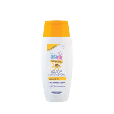 Sebamed Baby Sun Lotion SPF 50+ - Superior UVA/UVB Protection for Sensitive Skin - Paraben & Alcohol-Free - Keep Your Ba