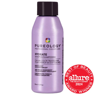 Hydrate - Hydrating Shampoo for Medium to Thick Hair, Color-Safe, Vegan & Cruelty-Free Hydrate Shampoo - Moisturizing & Color-Safe for Dry Hair hydrating shampoo, color-safe shampoo, vegan hair care, cruelty-free shampoo, sulfate-free shampoo, moisturizing shampoo for dry hair, hair care, beauty products, vegan beauty, cruelty-free beauty, sustainable beauty, clean beauty, hydrating hair care, color-treated hair care