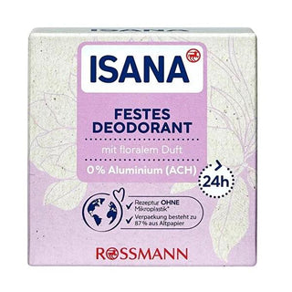 Isana Solid Deodorant: Vegan, Floral Scent with Shea Butter - Natural, Plastic-Free Protection Isana Solid Deodorant: Vegan & Floral - Natural Odor Protection solid deodorant, vegan deodorant, floral scent deodorant, shea butter deodorant, natural deodorant, plastic-free deodorant, Isana deodorant, fragrance deodorant, cruelty-free deodorant, deodorant, vegan beauty, floral deodorant, shea butter, natural, plastic-free, Isana, fragrance, cruelty-free, body odor prevention, skin care, moisturizing deodorant,
