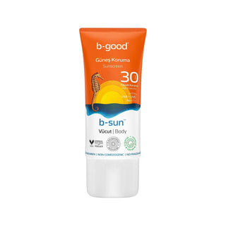 b-good SPF 30 Sunscreen Lotion for Body Protection - 150ml, Moderate to High UVB Protection b-good SPF 30 Sunscreen Lotion - 150ml sunscreen lotion, SPF 30 sunscreen, body sun protection, b-good sunscreen, 150 ml sunscreen, sun protection, outdoor activities, skin health, UV damage prevention, cosmetic, skincare, sun care, beach essentials, hiking gear, daily sun protection