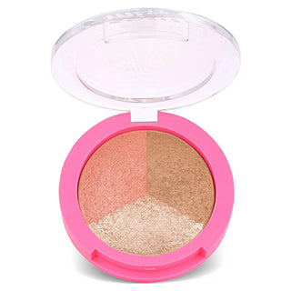 Golden Rose Miss Beauty Glow Baked Trio: Achieve Radiant, Luminous Skin with this Blush & Highlighter Palette Golden Rose Glow Trio: Radiant Blush & Highlighter Palette baked blush palette, highlighter palette, makeup glow kit, radiant complexion makeup, luminous blush highlighter, blush palette, highlighter, makeup, glow, radiant, luminous, face makeup, baked makeup, all skin tones, versatile makeup, natural finish, smooth application, blendable, beauty, cosmetics, healthy skin, glowy skin, gifts for her, 