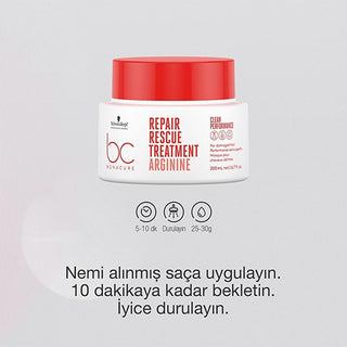 Bonacure Clean Rescue Hair Mask: Intensive Repair for Damaged Hair, Vegan & Silicone-Free - Deep Conditioning & Breakage Treatment Bonacure Hair Mask: Repair Damaged Hair - Vegan & Silicone-Free hair mask, damaged hair repair, vegan hair mask, silicone-free hair mask, hair breakage treatment, intensive hair conditioning, hair smoothing mask, Bonacure hair mask, hair repair treatment, hair mask for dry hair, hair mask for damaged hair, dry hair treatment, vegan hair care, silicone-free hair care, hair streng