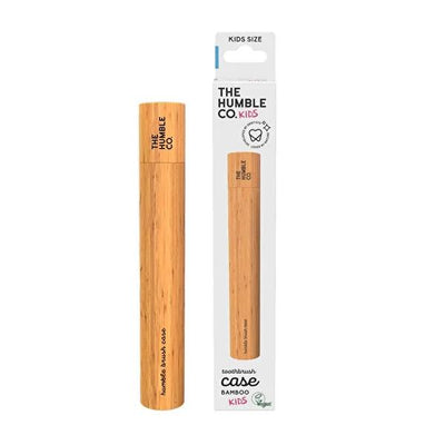 Humble Brush Bamboo Toothbrush Holder for Kids - Eco-Friendly, Sustainable, Child-Friendly Bathroom Accessory