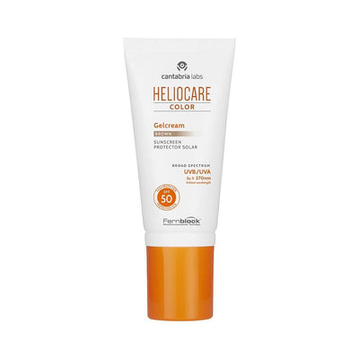 Heliocare Sunscreen Gel Cream Brown SPF 50 High Protection - Non-comedogenic, Immunoprotective & Bronzing Effect