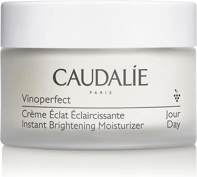 Caudalie Vinoperfect Instant Brightening Moisturizing Day Cream - Dark Spot Corrector, Hydrating Skincare for Uneven Ski