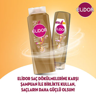 Elidor Hair Loss Conditioner: E Vitamin, Chia Seed Oil & Keratin - Hair Breakage Treatment, Strengthening Hair Conditioner, Hair Repair, Split Ends - 11.83 fl oz Elidor Hair Loss Conditioner: Repair Breakage, E Vitamin & Keratin hair loss conditioner, hair breakage treatment, E vitamin hair care, chia seed oil hair, keratin hair conditioner, strengthening hair conditioner, Elidor hair conditioner, hair serum, hair repair, split ends, hair conditioner, hair care, hair treatment, breakage, hair strengthening,