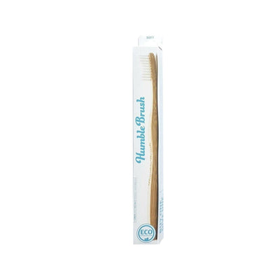 Humble Brush Soft Manual Toothbrush for Adults - Gentle Cleaning, Soft Bristles, Manual Brushing Mechanism