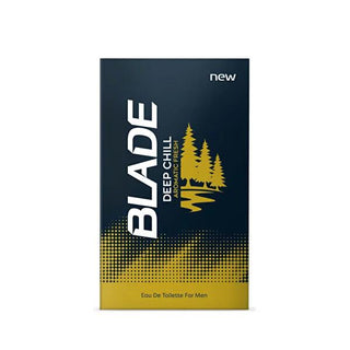 Blade Men's Perfume EDT Deep Chill 70ml - Fresh & Cool Fragrance for Men Blade Men's Perfume EDT Deep Chill 70ml - Fresh & Cool Men's Perfume, Blade Perfume, EDT Deep Chill, 70 ml Fragrance, Male Fragrance, Fresh Fragrance, Cool Fragrance, Men's Grooming, Fragrance for Men, Perfume for Men, Blade Men's Perfume