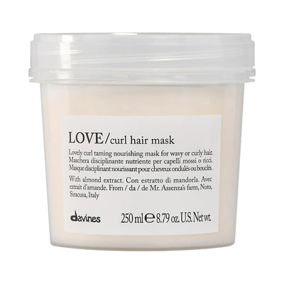 LOVE Curl Hair Mask: Hydrating & Defining Hair Mask for Curly Hair - Vegan, Sulfate-Free Frizz Control, Enhance Natural 