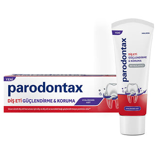 Parodontax Whitening Toothpaste: Gum Strengthening & Protection with Hyaluronic Acid for Gum Health & Sensitive Gums - 75ml Parodontax Whitening Toothpaste: Stronger Gums, Whiter Teeth Parodontax toothpaste, gum strengthening toothpaste, gum protection toothpaste, whitening toothpaste, hyaluronic acid toothpaste, toothpaste for gum health, prevent gum disease, teeth whitening, sensitive gums toothpaste, gum health, gum disease prevention, teeth whitening, hyaluronic acid, sensitive gums, oral care, dental h