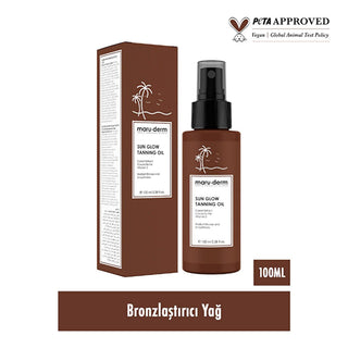 Maruderm Sun Glow Tanning Oil: Natural Bronzer with Cocoa & Carrot for Fast, Moisturizing Sun Tanning Maruderm Tanning Oil: Natural Bronzer, Cocoa & Carrot Extract tanning oil, natural tanning oil, cocoa oil tanning, carrot extract tanning oil, bronzing oil, sun tanning oil, moisturizing tanning oil, fast tanning oil, natural bronzer oil, sun glow oil, tanning, natural tan, cocoa oil, carrot extract, vitamin E, sun care, skin moisturizing, bronzer, body oil, sunbathing, summer tan, beach tan, tanning lotion