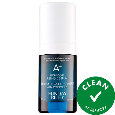 A+ High-Dose Retinol Serum - Anti-Aging, Vegan, Cruelty-Free Skincare for Fine Lines, Dark Spots & Dryness