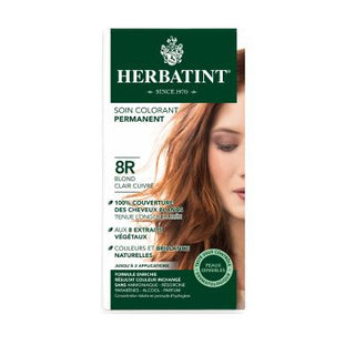 Herbatint 8R Light Copper Blonde Hair Dye - Natural, Ammonia & Paraben Free with 8 Botanical Extracts for Sensitive Scalp Herbatint Light Copper Blonde Hair Dye - Natural & Gentle Herbatint hair dye, light copper blonde hair dye, 8R hair color, natural hair dye, ammonia free hair dye, paraben free hair dye, botanical hair dye, hair dye for sensitive scalp, hair color with aloe vera, hair dye with plant extracts, hair dye, hair color, copper blonde, light blonde, natural hair color, sensitive scalp, botanica