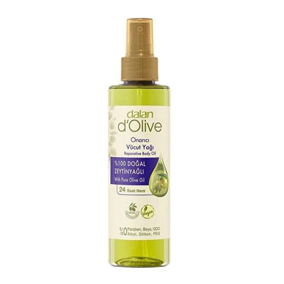 Dalan d'Olive: Natural Olive Oil Body Oil - Nourishing, Paraben & Alcohol-Free, For Dry & Sensitive Skin - Deeply Hydrat