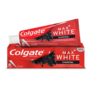 Colgate Max White Charcoal Toothpaste: Whiten Teeth & Remove Stains Naturally | Activated Charcoal for Daily Use, 2.54 fl oz Colgate Max White Charcoal: Whiten Teeth Naturally charcoal toothpaste, teeth whitening toothpaste, natural teeth whitening, stain removal toothpaste, Colgate Max White Charcoal, activated charcoal toothpaste, safe whitening toothpaste, daily use toothpaste, toothpaste, teeth whitening, stain removal, oral hygiene, dental care, natural whitening, bright smile, confident smile, enamel 