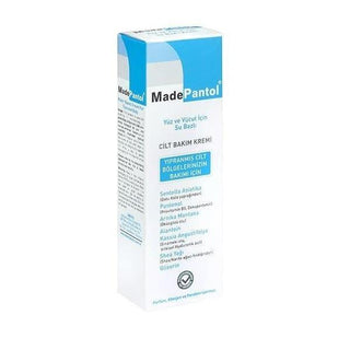 madepantol water-based skin care cream 50ml, gentle skin care cream suitable for children, moisturizing skin cream with shea butter and gotu kola MadePantol Water-Based Skin Care Cream - Gentle Formula | 50ml MadePantol Water-Based Skin Care Cream 50ml madepantol, water-based-cream, skin-care, gentle-formula, hydrating-cream, soothing-skincare, for-adults, for-children, natural-ingredients, ai-generated
