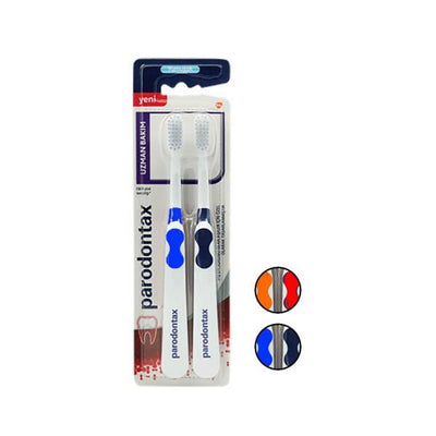 Parodontax Soft Toothbrush 2-Pack: Expert Care for Sensitive & Bleeding Gums | Gentle Cleaning, Reduce Irritation | Oral